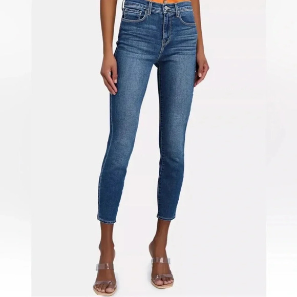 L'AGENCE Marguerite venus Jeans Size 23 Blue - Picture 2 of 14